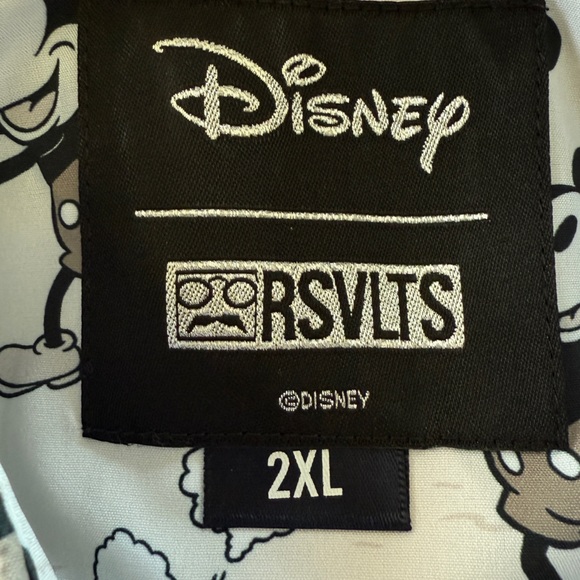 RSVLTS Limited Edition DISNEY 100 Steamboat Willie Mickey Size 2XL NWT Retired - Picture 3 of 7